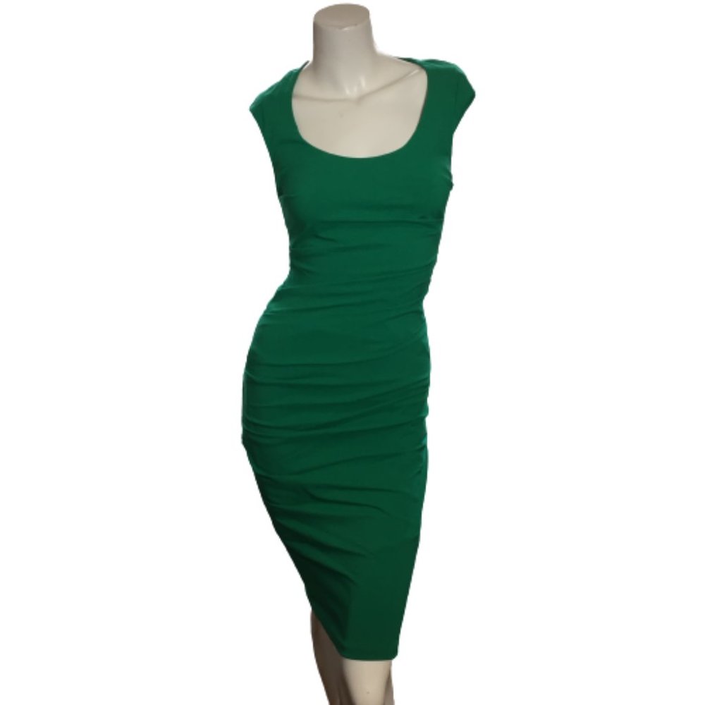 Le Chateau Size XXS Green Cocktail Dress - Picture 1 of 11